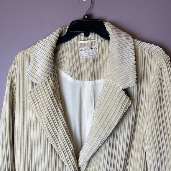 We the Free Everly Corduroy Blazer Khaki - Size L - Picture 5 of 13